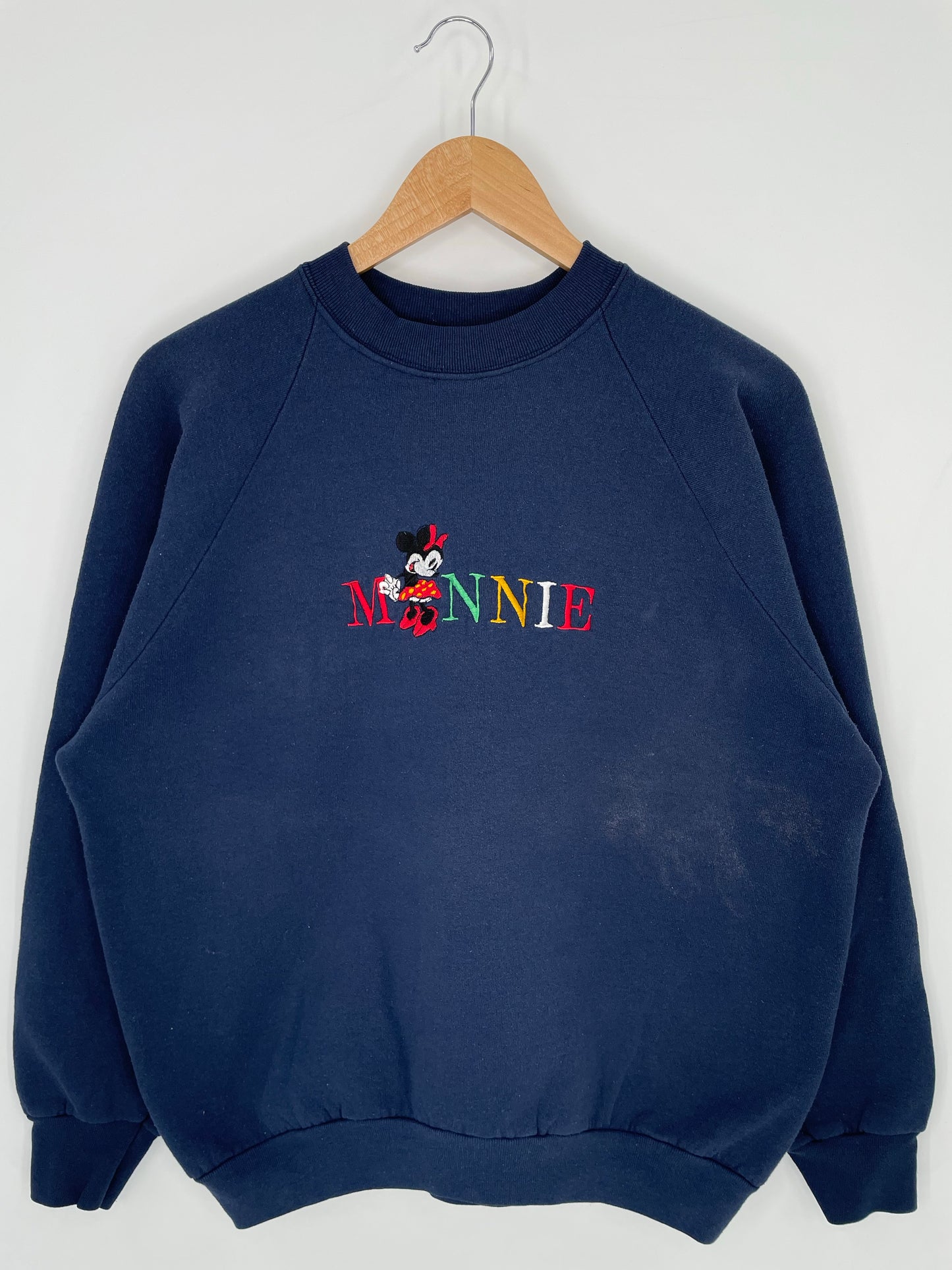 90's DISNEY MINNIE Size XL Vintage Sweat-shirt / K8586