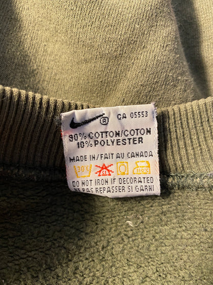 90's NIKE JUST DO IT Size XXL Vintage Sweat-shirt / K6012