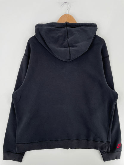 00' NIKE Size XL Vintage Hoodie Zip-up Sweat-shirt / E3566S