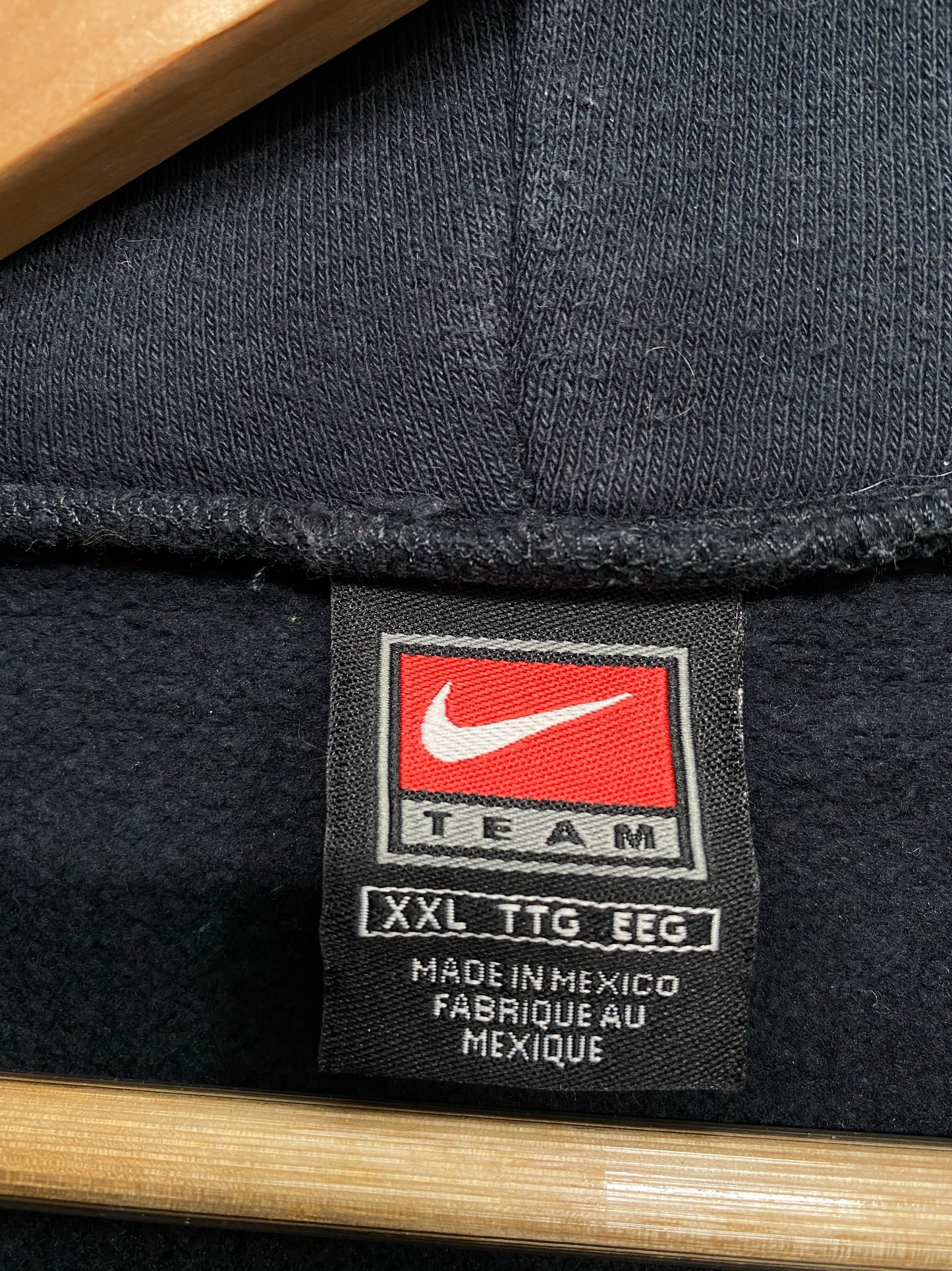 00' NIKE MINI SWOOSH  Size XXL Vintage Hoodie Sweat-Shirt / K6348