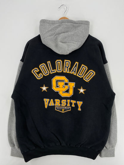 90’s COLORADO Size L Vintage College Hoodie Sweat-Shirt / A5794