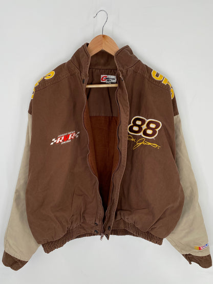 Vintage UPS x NASCAR DALE EARNHARDT JR Size L Racing Jacket/ K8305