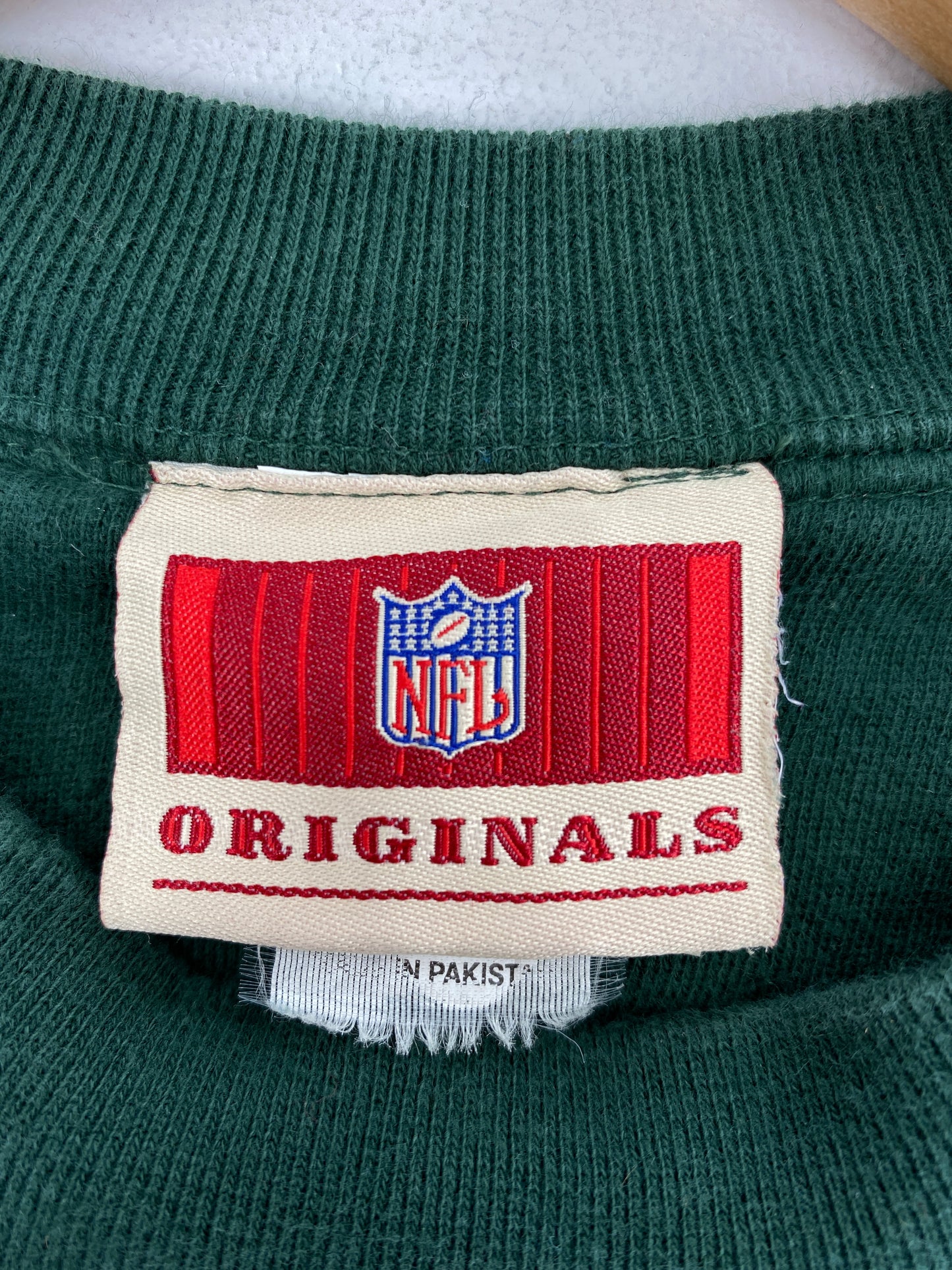 90's NEW YORK JETS Approx. Size L Vintage NFL Sweat - Shirt/ A5892