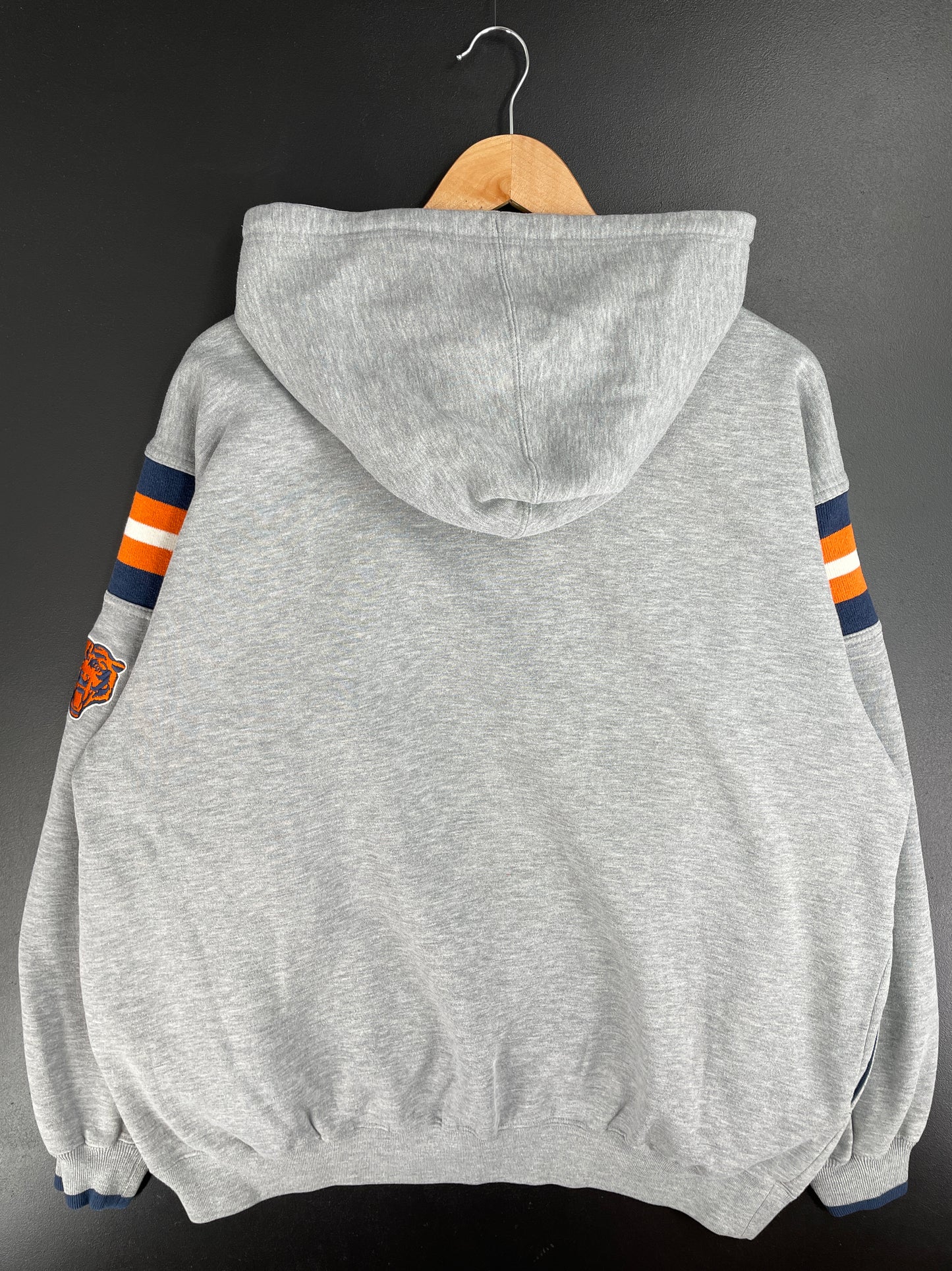 90s' CHICAGO BEARS Size L Vintage Hoodie NFL Sweat-shirt / E2739S