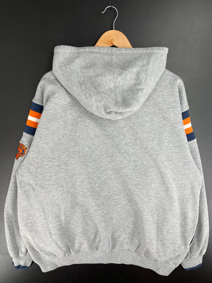90s' CHICAGO BEARS Size L Vintage Hoodie NFL Sweat-shirt / E2739S