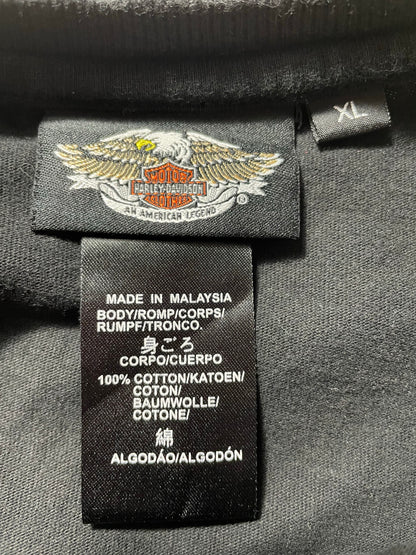 Vintage HARLEY DAVIDSON Size XL Long Sleeve T-Shirt / K6319