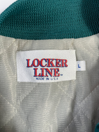 90’s MIAMI DOLPHINS Size L Vintage NFL Nylon Jacket / A7332