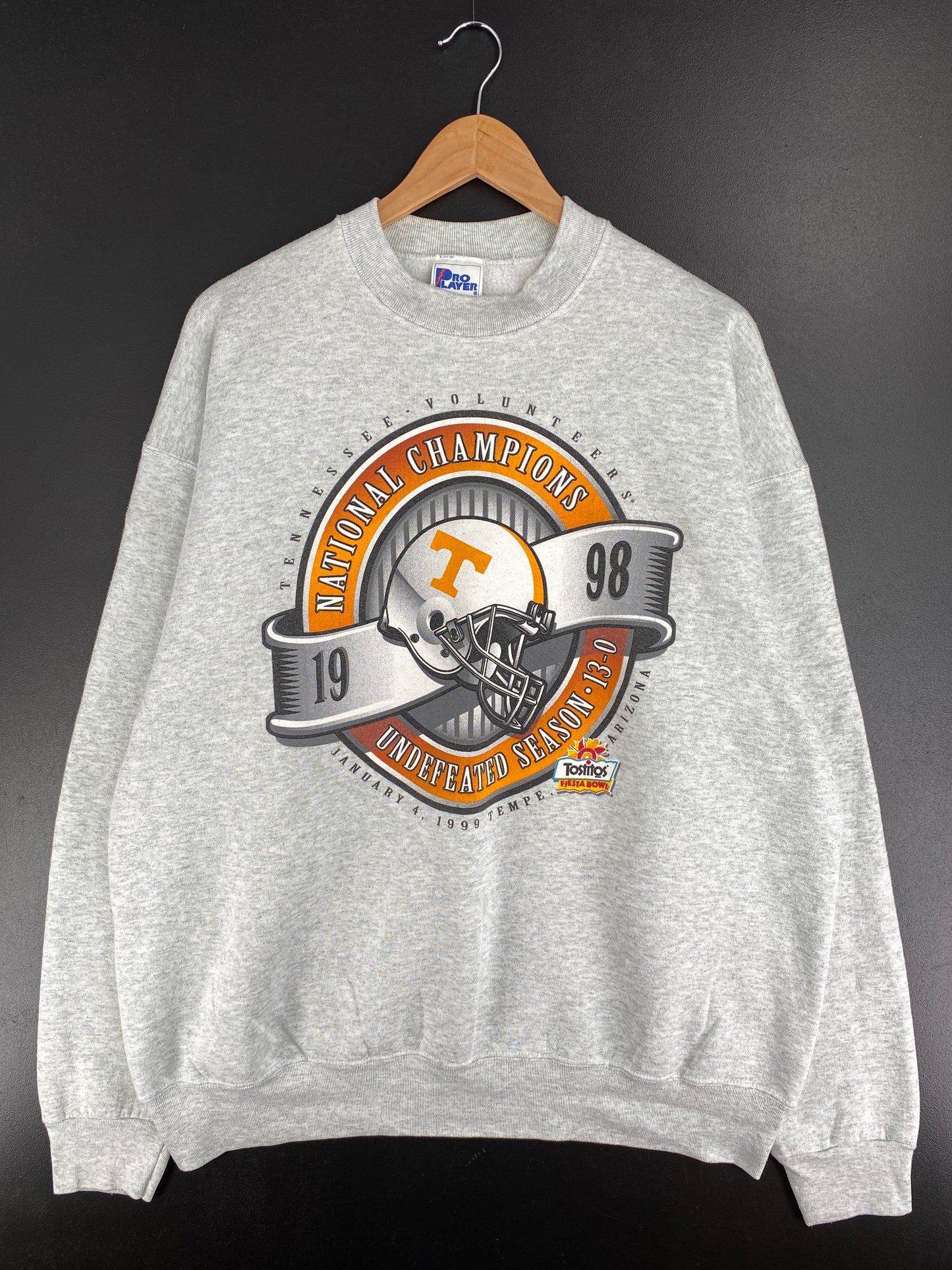 1999 TENNESSEE VOLUNTEERS Made in USA Size XXL Vintage College Sweat-Shirt / A5430