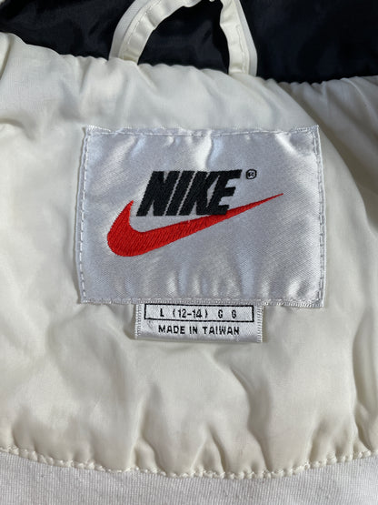 .90's NIKE Size Ladeis.L Padded Nylon Jacket / A9325