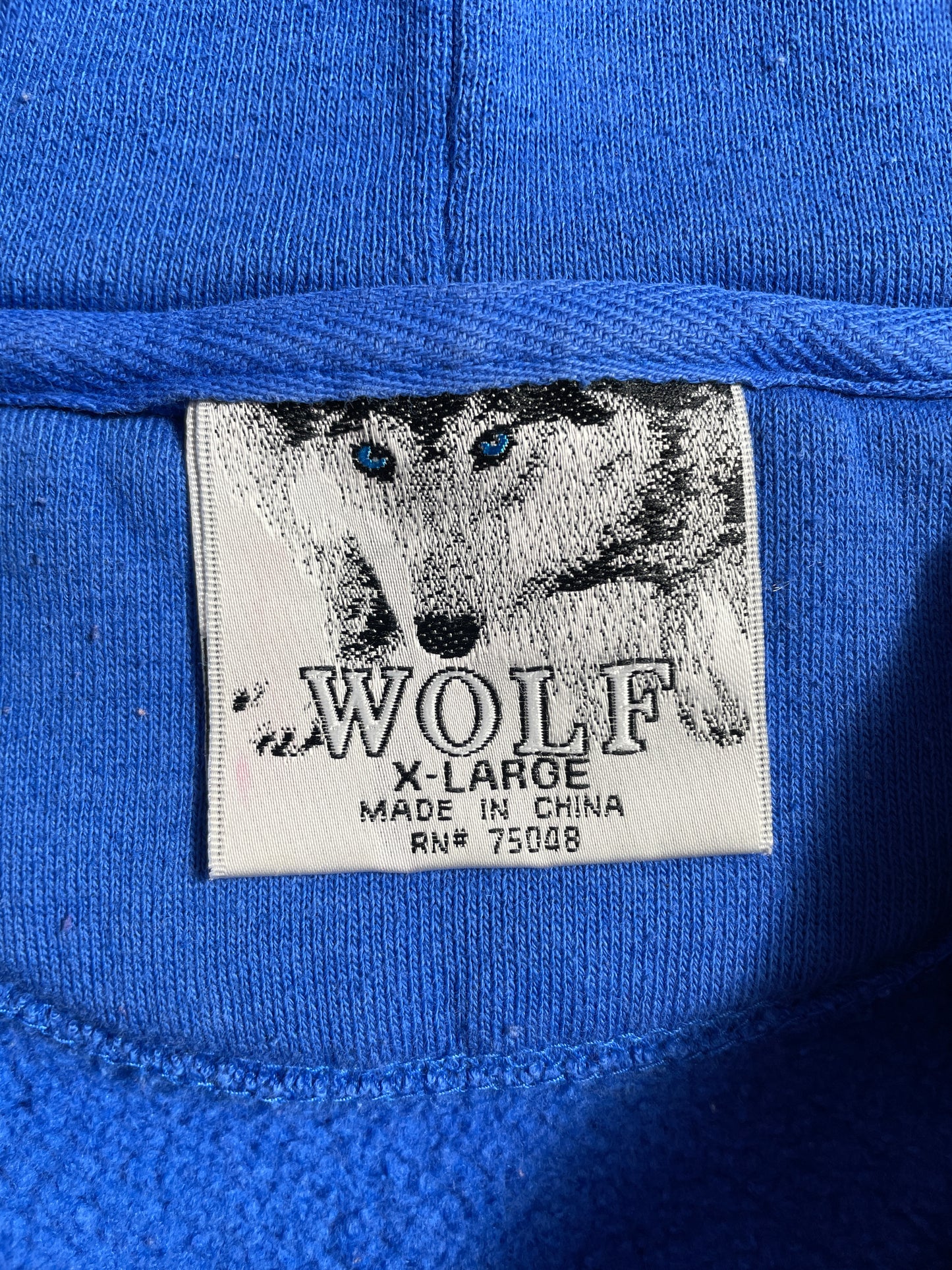 90’s KANSAS JAYHAWKS Size XL Vintage College Hoodie Sweat-shirt / E3328S