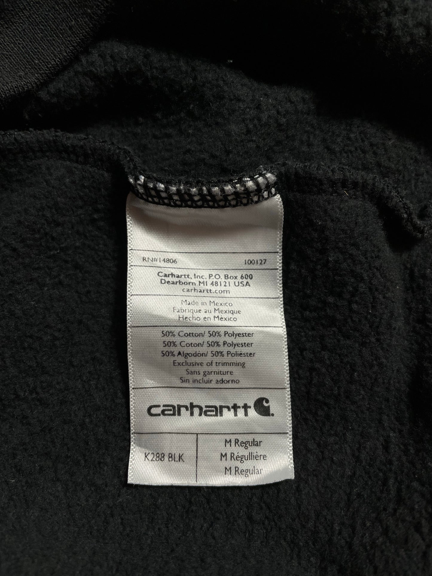 Vintage CARHARTT Size M Hoodie Sweat-Shirt / K9093