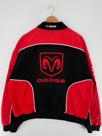 Vintage DODGE MOTORSPORTS Size XL Racing Jacket / E607