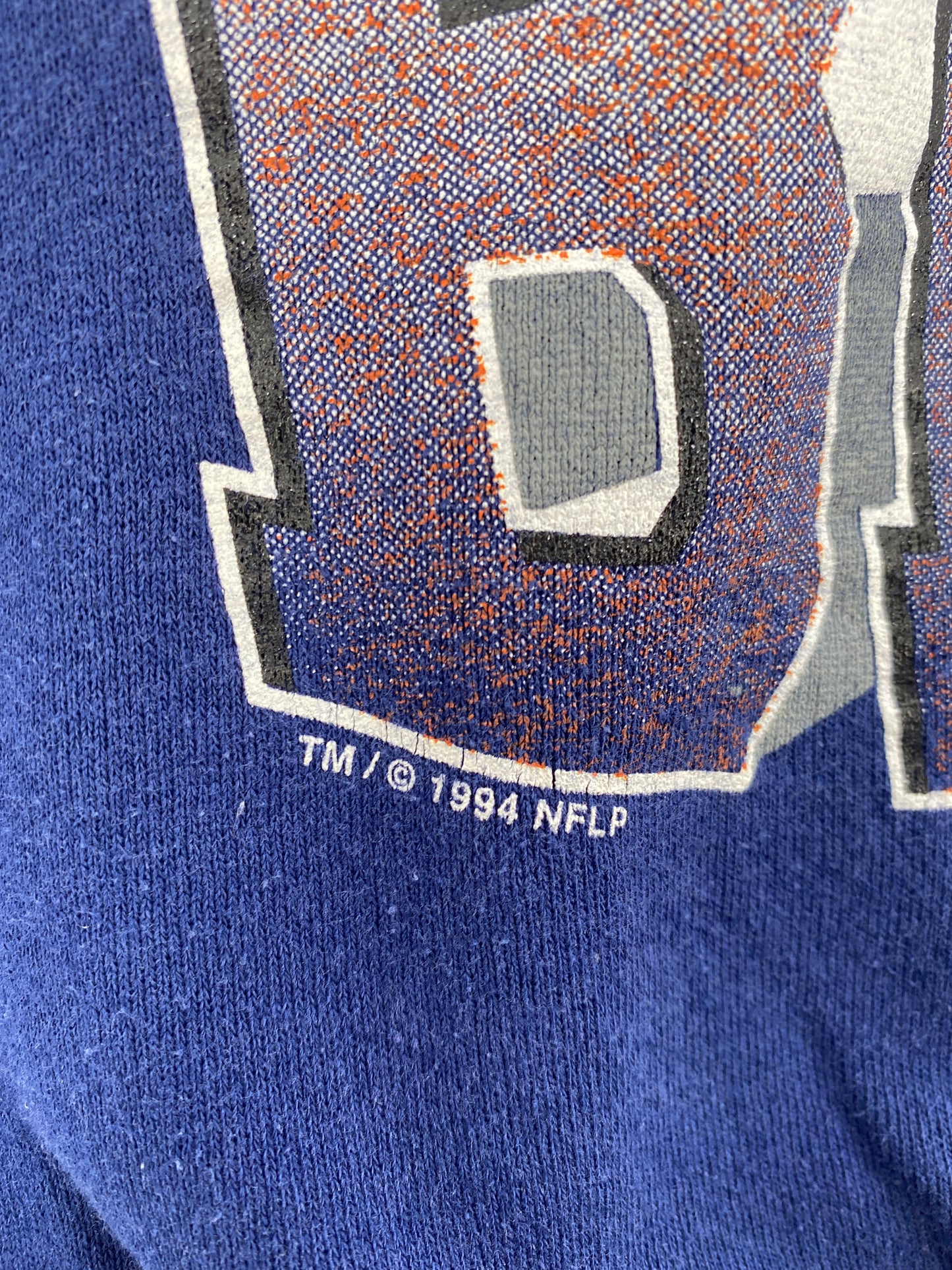 1994 CHICAGO BEARS x THE FLINSTONES Made in USA Size XL Vintage NFL Sweat-Shirt / A5347