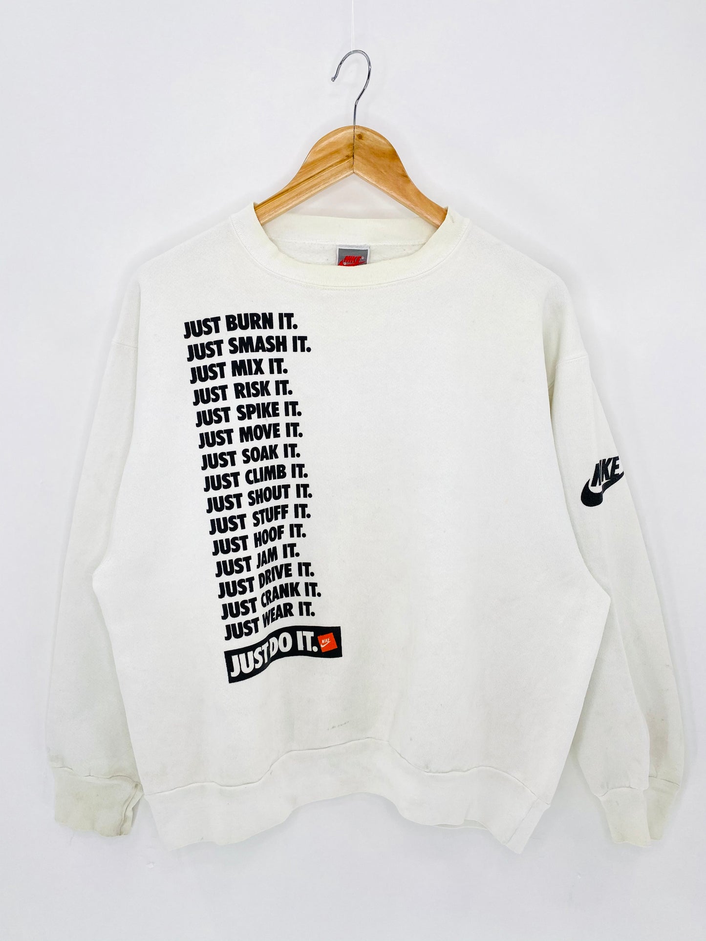 90’s Nike Silver Tag Size L Vintage Sweat-Shirt / 6060