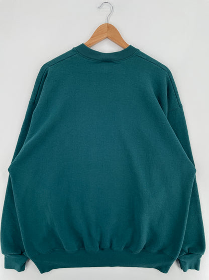 1996 PHILADELPHIA EAGLES Made in USA Size XXL Vintage NFL Sweat-Shirt / E1003