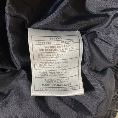 90's NIKE Size XL Vintage Nylon Padded Jacket / E1742N