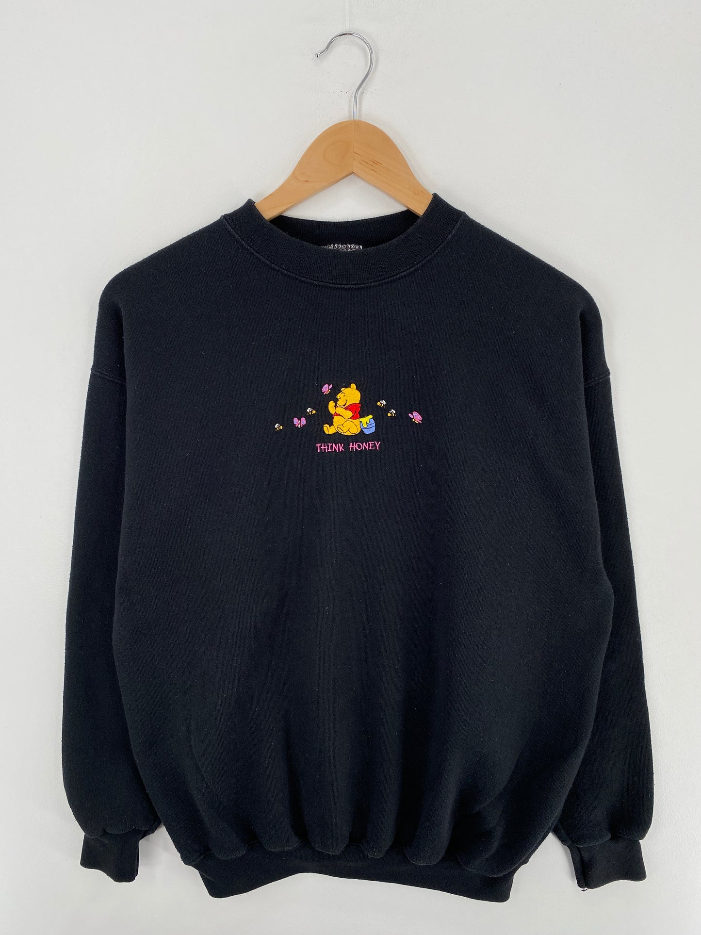 90's DISNEY WINNIE THE POOH Size M Vintage Sweat-shirt / A4701