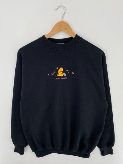 90's DISNEY WINNIE THE POOH Size M Vintage Sweat-shirt / A4701