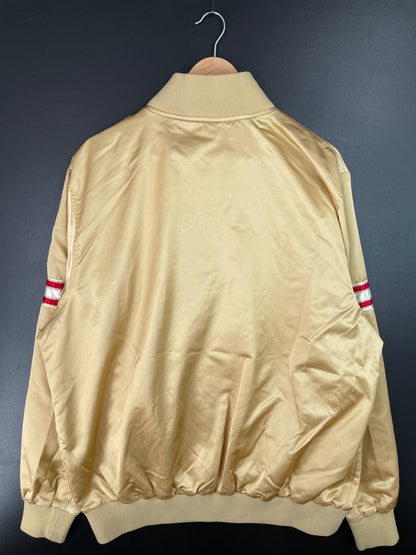 .90's STARTER x SAN FRANSISCO 49ERS Size XL Vintage NFL Nylon Jacket / A7335