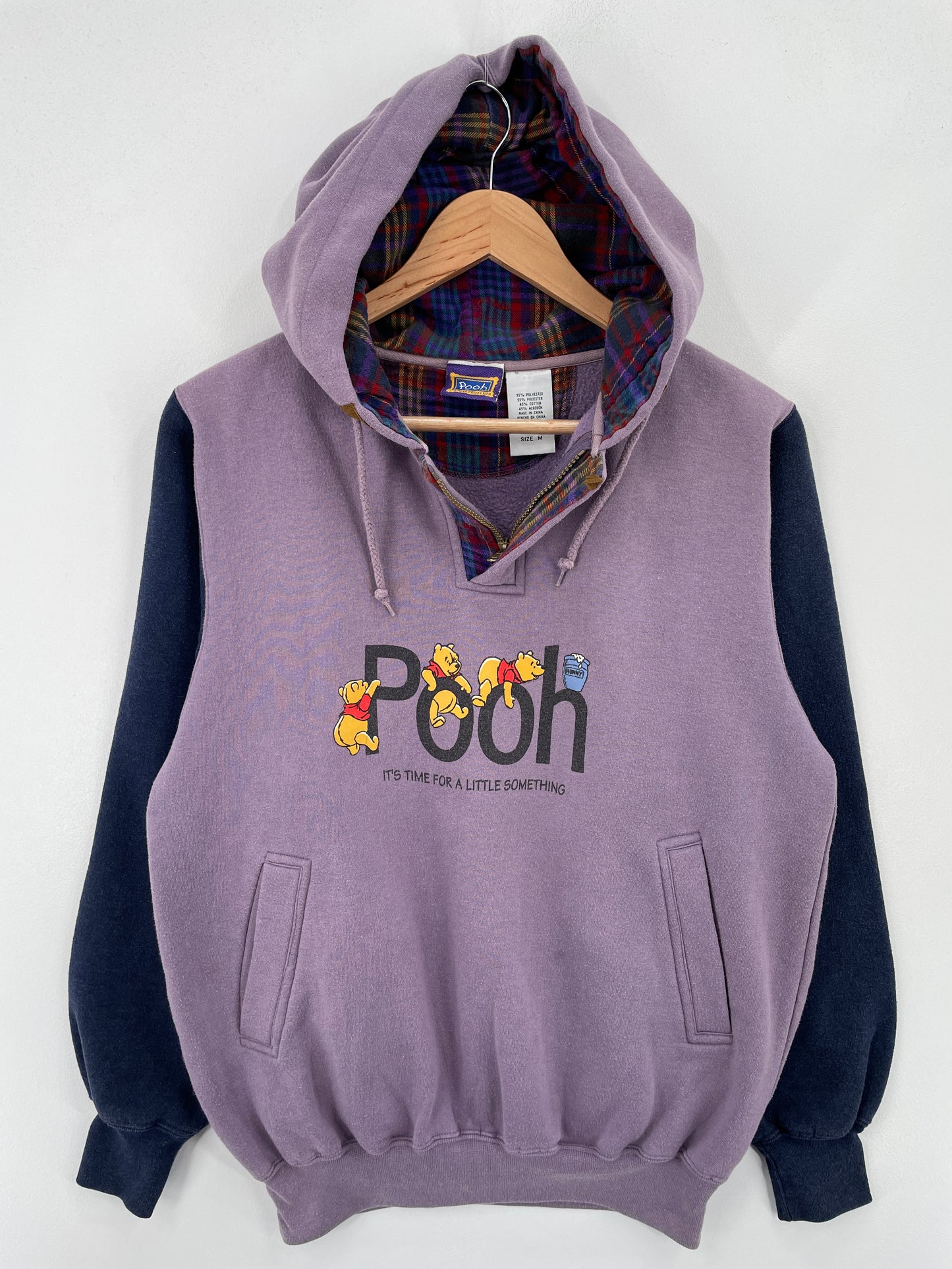 Vintage WINNIE THE POOH Size M Hoodie Sweat-shirt / A7423