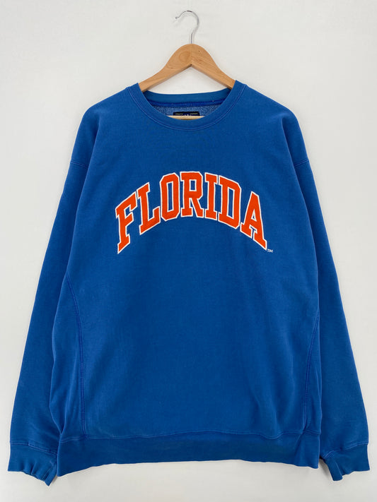 Vintage UNIVERSITY OF FLORIDA Size XXL Vintage College Sweat-Shirt / A7456