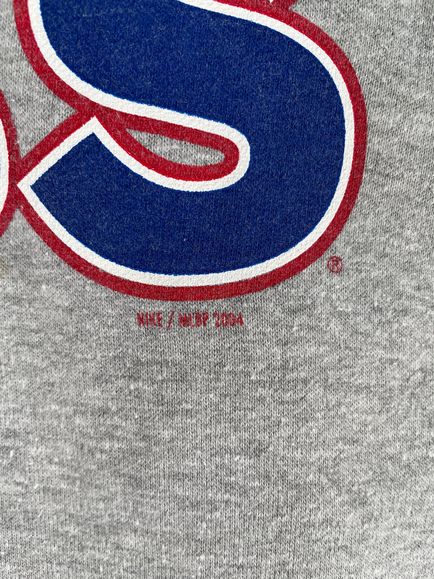 2004 NIKE x CHICAGO CUBS Size L Vintage MLB Sweat-Shirt / E6591S