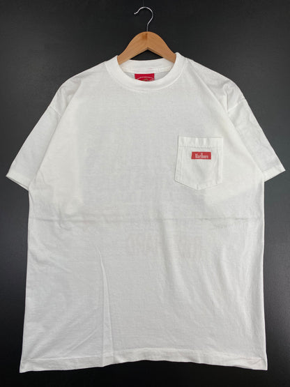 90’s MARLBORO Made in USA Size One Size(Approx.XL) T-Shirts / A2959