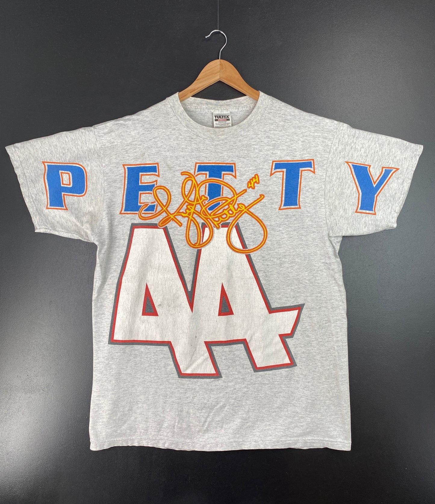 1998 HOT WHEELS x KYLE PETTY Size XL Vintage Racing T-Shirt / A7217