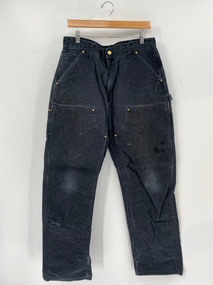 Vintage CARHARTT Double Knee Size W34xL32.5 Duck Pants / A7449