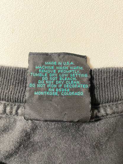 90's ELEPHANT ALL OVER PRINT Made in USA Size XXL Vintage T- shirt / K9880