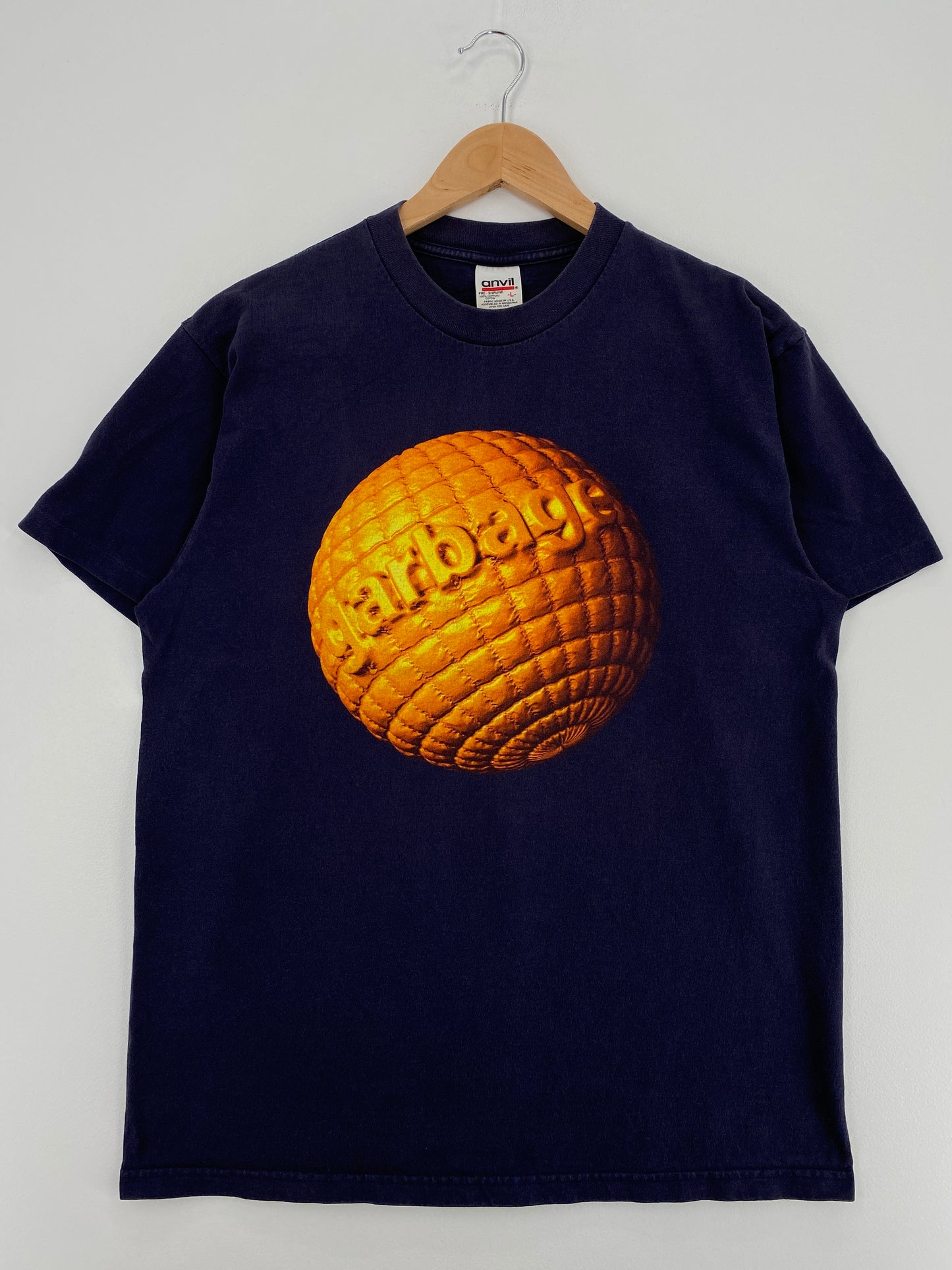 1998 GARBAGE VERSION 2.0 TOUR Size L Vintage Music T-Shirt / A5199