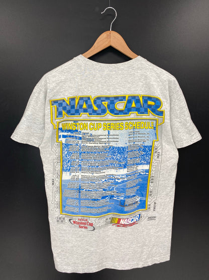 2001 NASCAR WINSTON CUP SERIES Size M Vintage Racing T-shirt / K7835