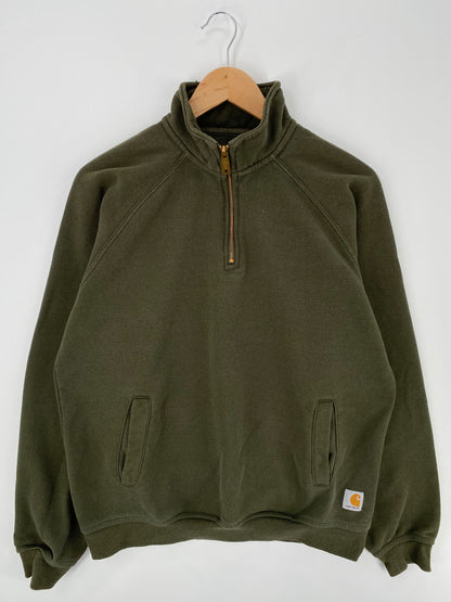 Vintage CARHARTT Size M Half-Zip Sweat-Shirt / A459