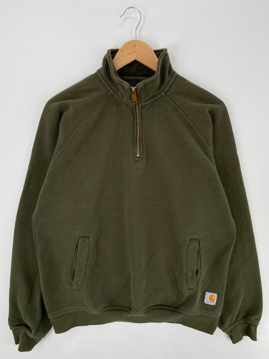 Vintage CARHARTT Size M Half-Zip Sweat-Shirt / A459