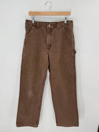 Vintage CARHARTT Size 34x32 Duck Pants / K8069