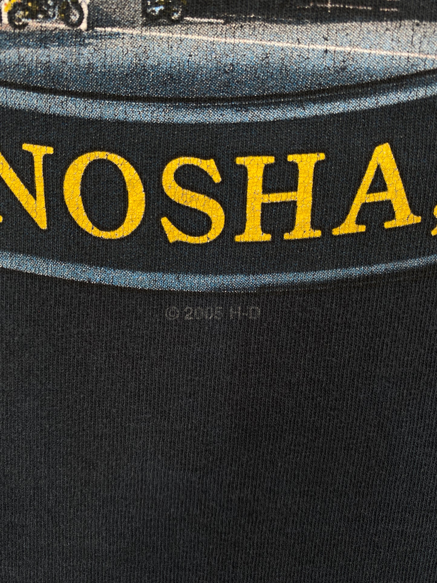 2005 HARLEY DAVIDSON WISCONSIN Made in USA Size M Vintage T-shirt / A7916