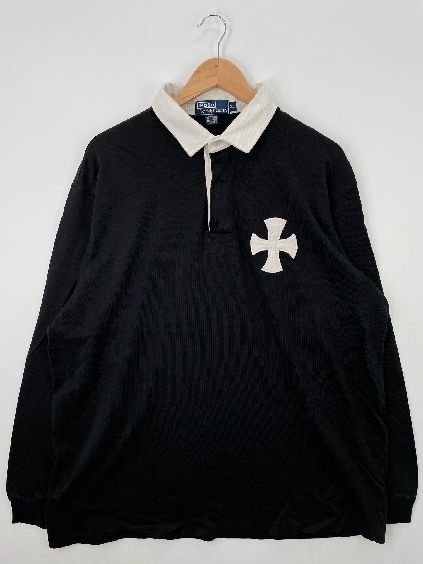 90's POLO RALPH LAUREN Size XL Vintage Rugby shirt / A1316