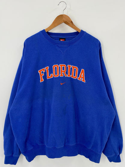 00' NIKE FLORIDA GATORS Size XXL Vintage Sweat-shirt  / K4257