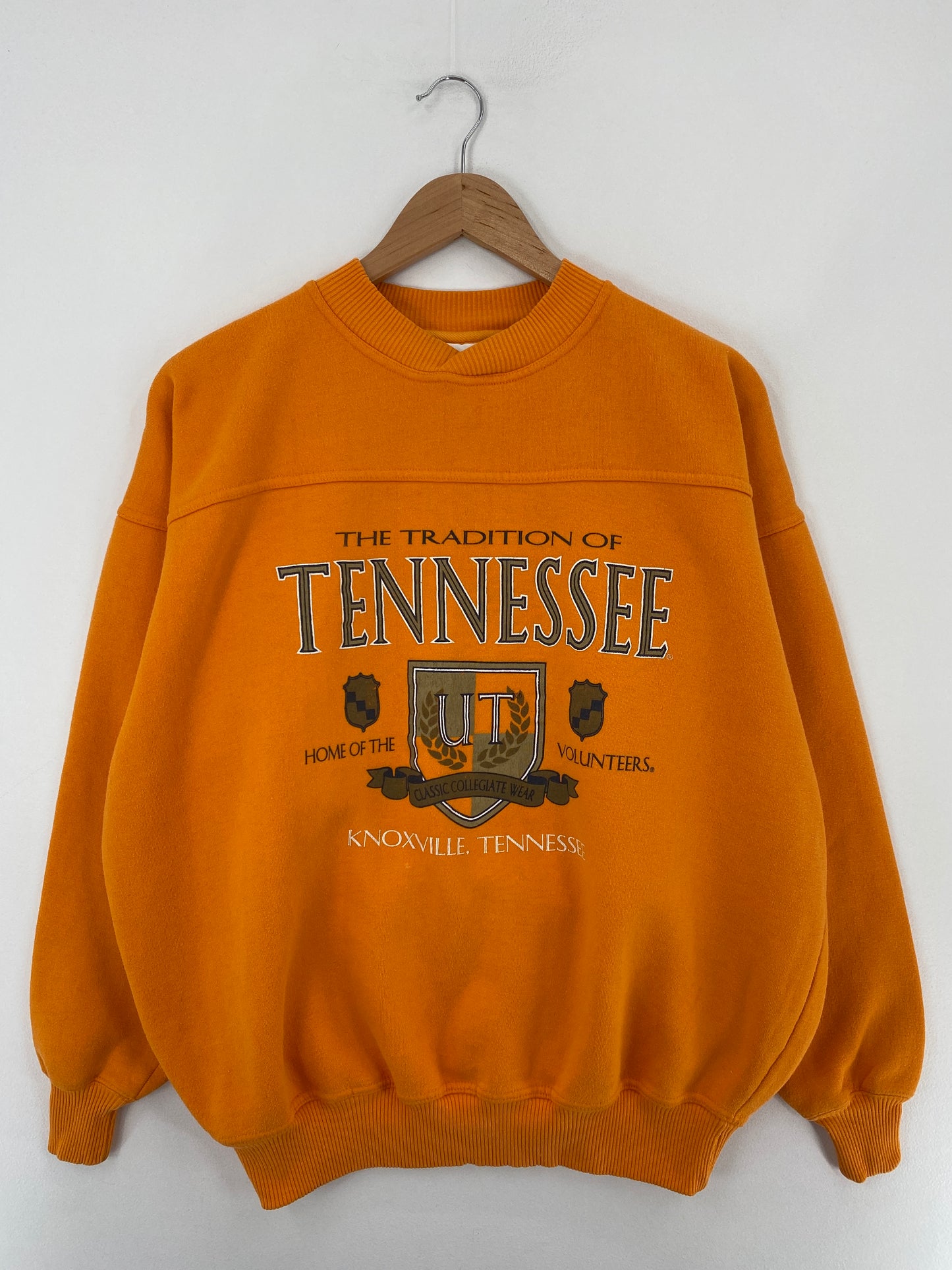 90’s UNIVERSITY OF TENNESSEE Size L Vintage College Sweat- Shirt / E4847T