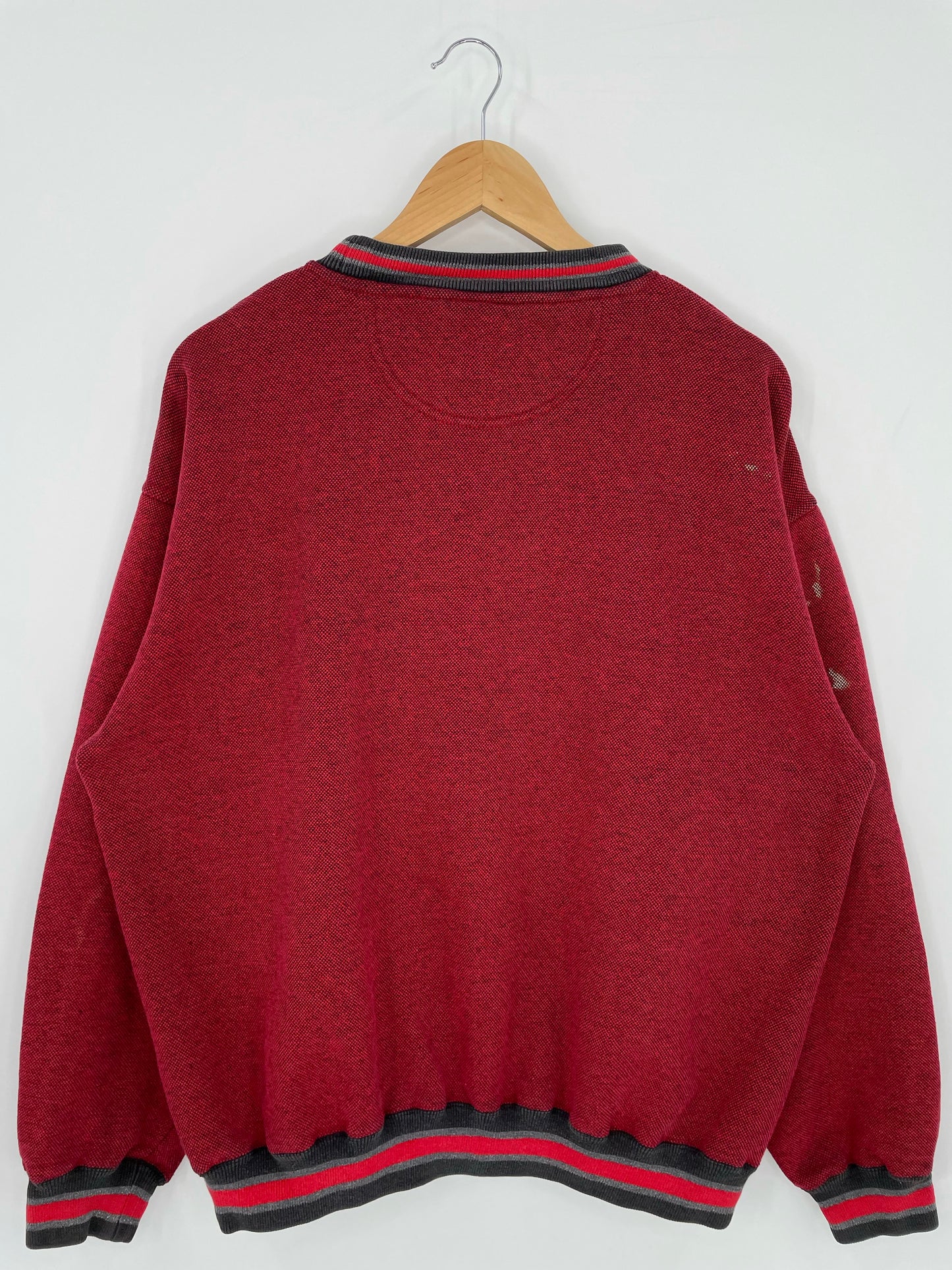 90’s CHICAGO BULLS Size L NBA Sweat shirt / K5715