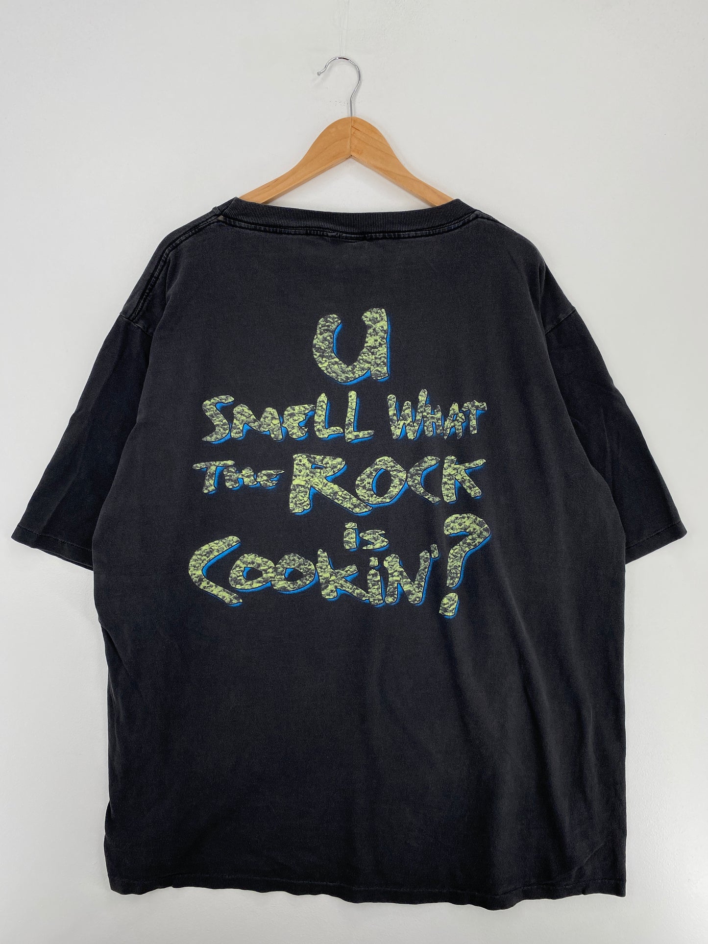 90's THE ROCK Size XXL Vintage T-shirt / A4401