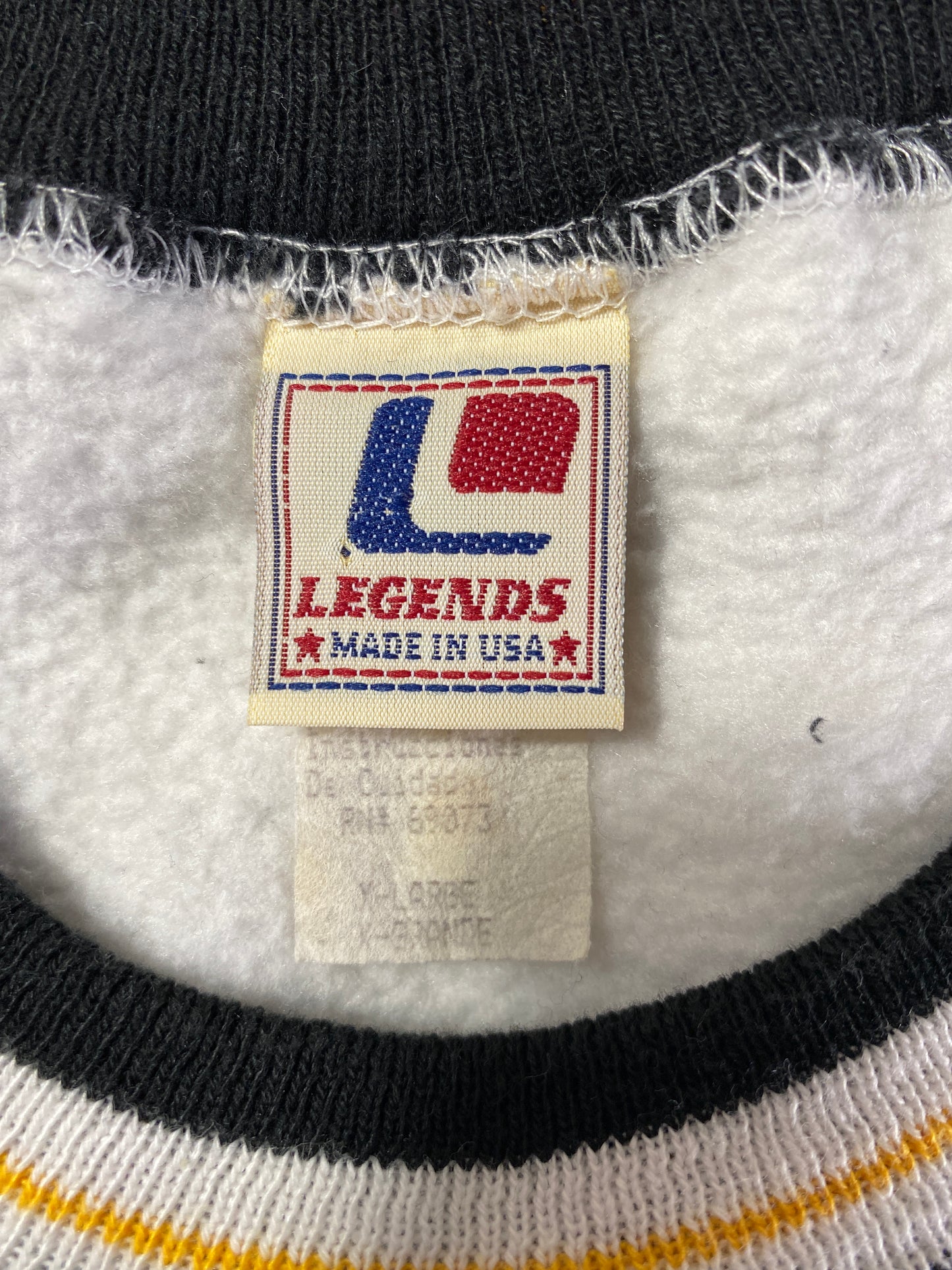90's PITTSBURGH STEELERS Made in USA Size XL Vintage NFL Sweat-Shirt / A6428