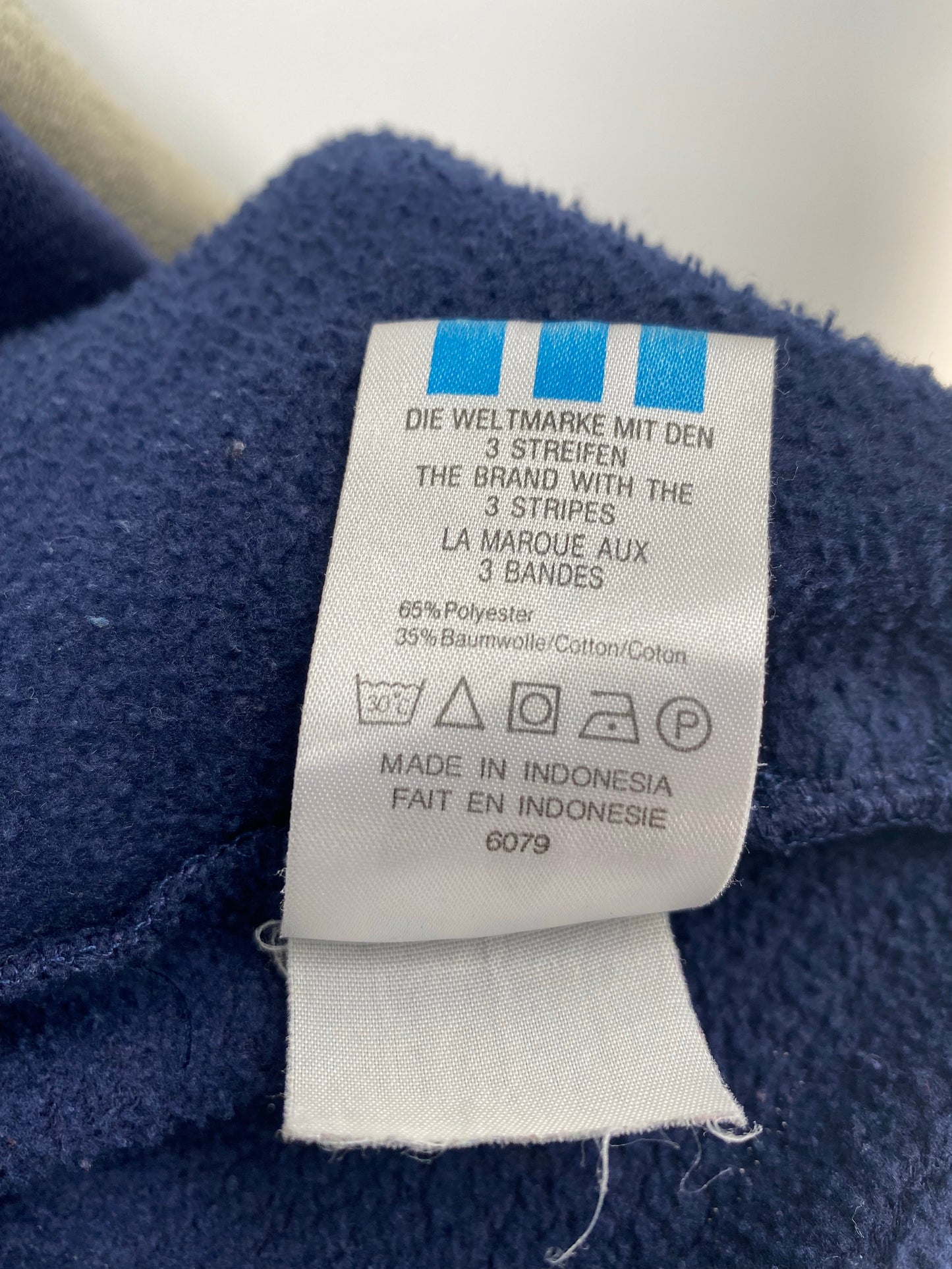 90's ADIDAS Size L Vintage Hoodie Sweat-shirt / K5935