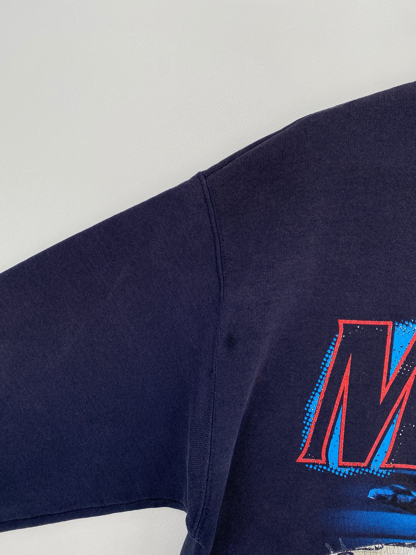 90's NASCAR MARK MARTIN Made in USA Size L Vintage Racing Sweat-shirt / A4374