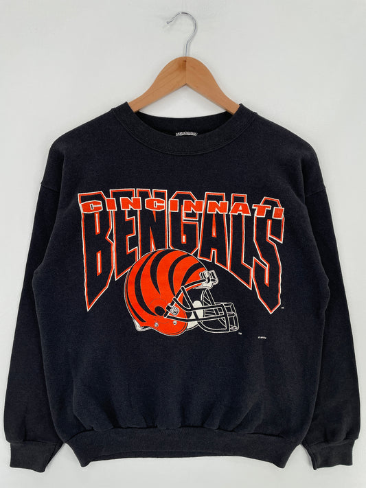 90’s CINCINNATI BENGALS Size Approx.L NFL Sweat-Shirt / E3967S