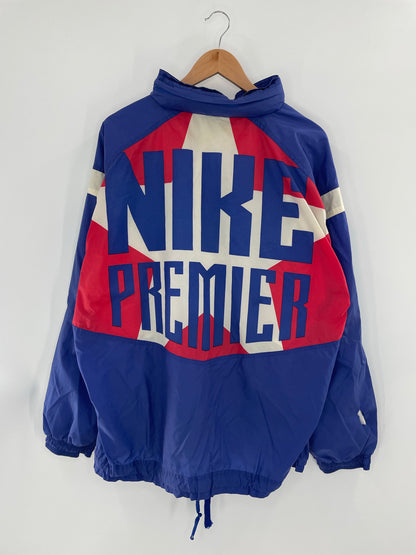 90’s NIKE PREMIER Size L Vintage Zip-up Nylon Jacket / K5342