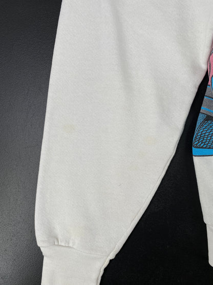 90's DISNEY MICKEY x MINNIE Made in USA Size L Vintage Sweat-shirt / A4859