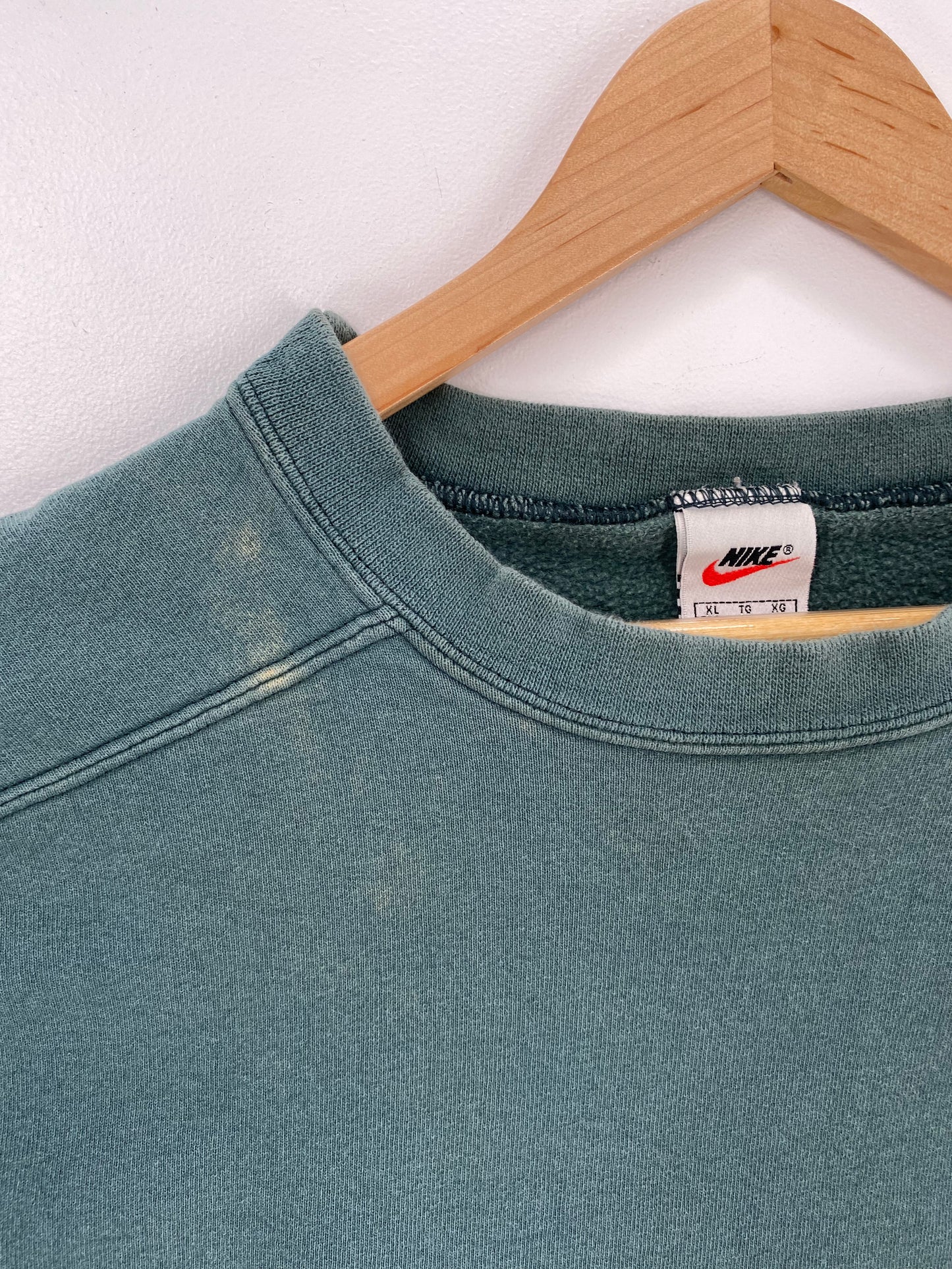 90's NIKE MINI SWOOSH Size XL Vintage Sweat-shirt / A918