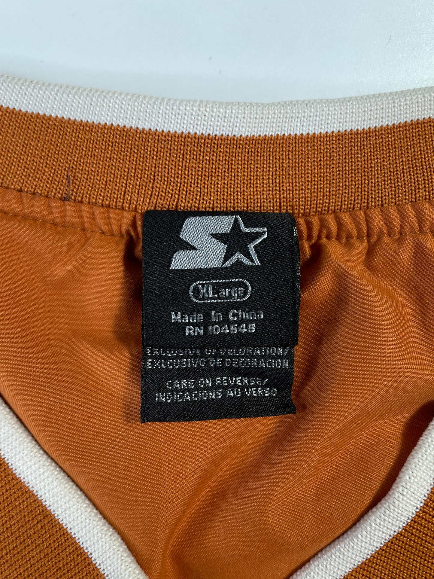 00’ STARTER x TEXAS Size XL Vintage College Nylon Jacket / A9559