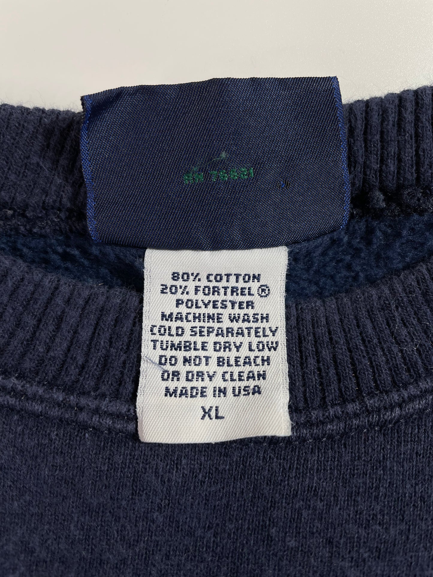 90's WEST VIRGINIA Made in USA Size XL Vintage College Sweat-shirt / A1998